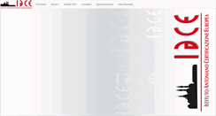 Desktop Screenshot of iace.it